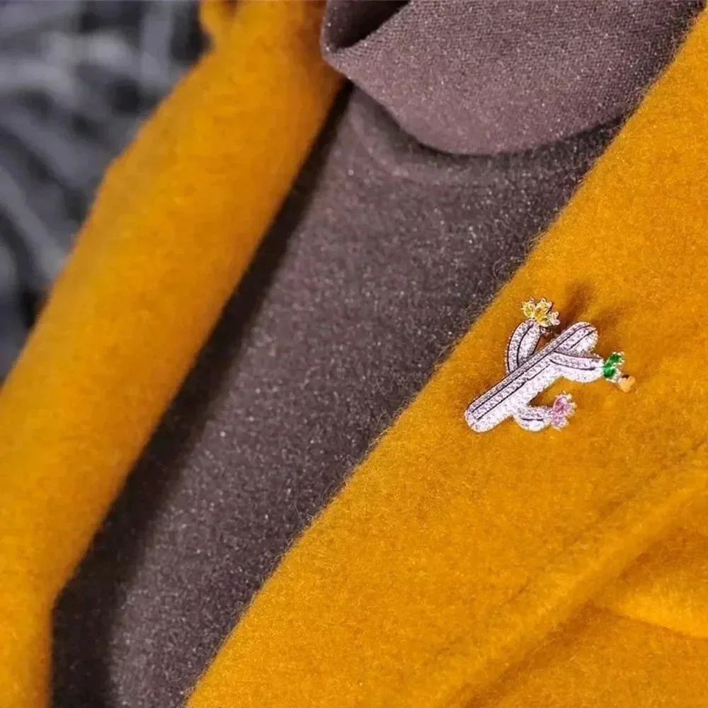 VQ Cactus Brooch